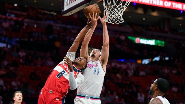 Wizards Heat Basketball 