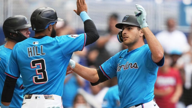 Nationals Marlins Baseball 