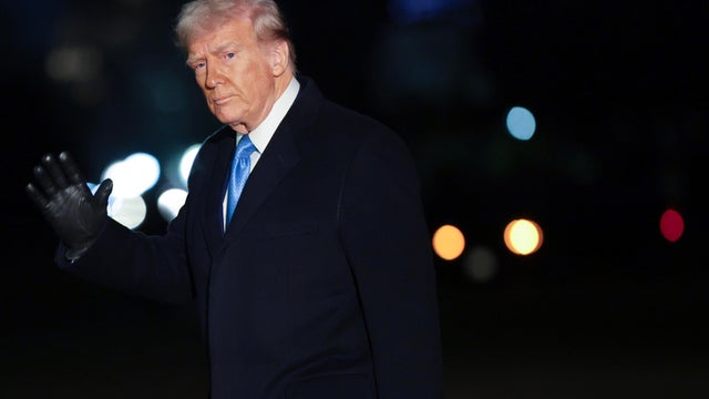 President Trump Returns To The White House