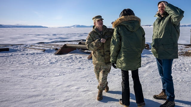 Vice President JD Vance Visits US Military Base In Northern Greenland 
